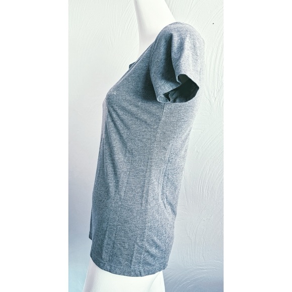 NWOT Alaskan Hand-Printed Women Slim Tee Mtn Goat Design x Frost & Fur Sz Small - Picture 3 of 10